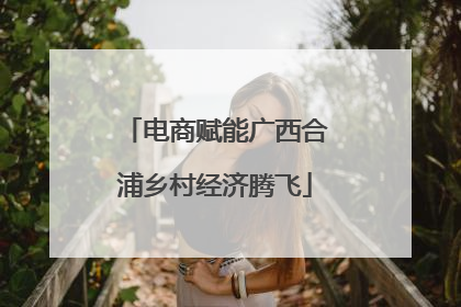 电商赋能广西合浦乡村经济腾飞