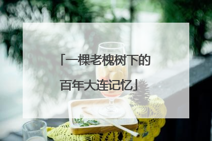 一棵老槐树下的百年大连记忆