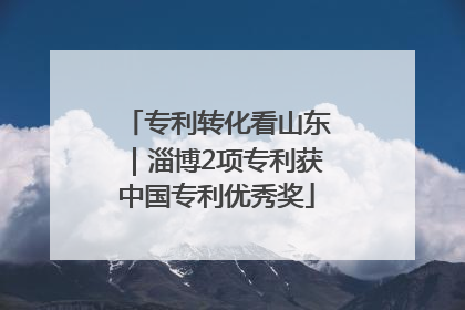 专利转化看山东｜淄博2项专利获中国专利优秀奖