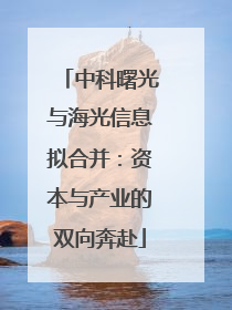 中科曙光与海光信息拟合并：资本与产业的双向奔赴