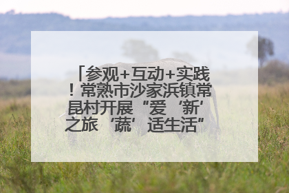 参观+互动+实践！常熟市沙家浜镇常昆村开展“爱‘新’之旅‘蔬’适生活”参观学习活动