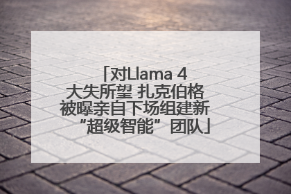 对Llama 4大失所望 扎克伯格被曝亲自下场组建新“超级智能”团队