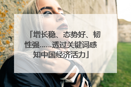 增长稳、态势好、韧性强……透过关键词感知中国经济活力