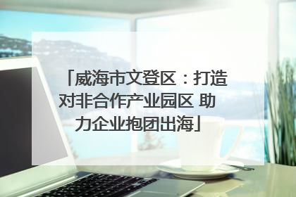 威海市文登区：打造对非合作产业园区 助力企业抱团出海