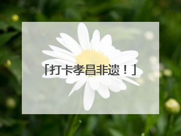 打卡孝昌非遗！