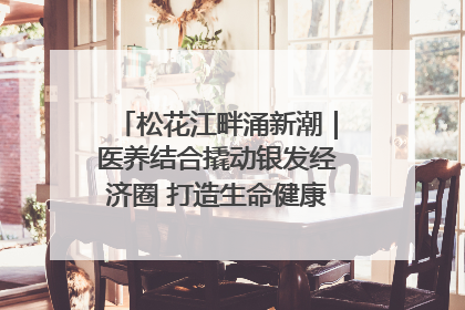 松花江畔涌新潮｜医养结合撬动银发经济圈 打造生命健康产业新样本