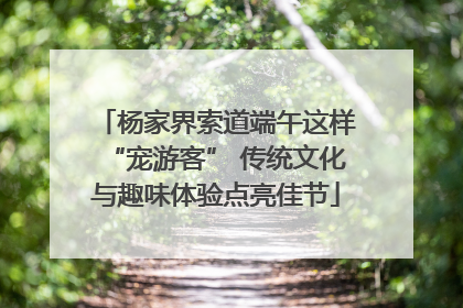 杨家界索道端午这样“宠游客” 传统文化与趣味体验点亮佳节
