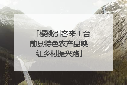 樱桃引客来！台前县特色农产品映红乡村振兴路