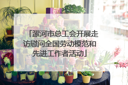 漯河市总工会开展走访慰问全国劳动模范和先进工作者活动