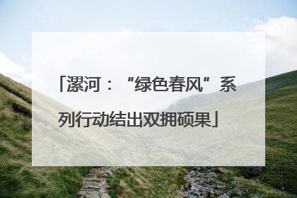 漯河：“绿色春风”系列行动结出双拥硕果
