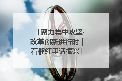 聚力集中攻坚·改革创新进行时｜石榴红里话振兴