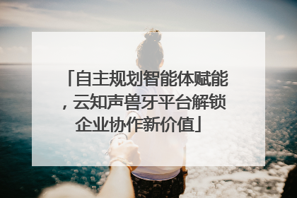 自主规划智能体赋能，云知声兽牙平台解锁企业协作新价值