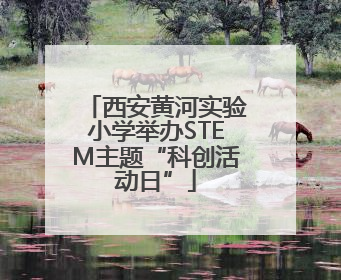 西安黄河实验小学举办STEM主题“科创活动日”