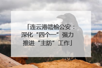 连云港赣榆公安：深化“四个一”强力推进“主防”工作