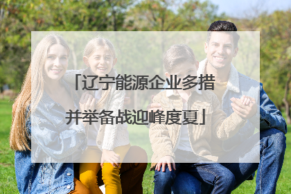 辽宁能源企业多措并举备战迎峰度夏