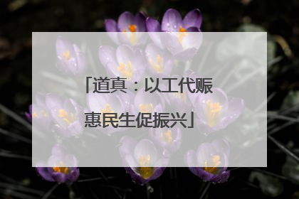 道真：以工代赈惠民生促振兴